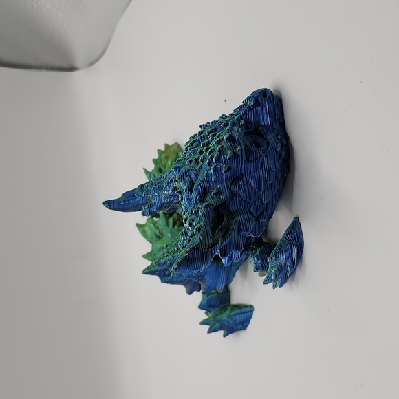 3d Printed Articulated Baby Desert Dragon - Picture 3 of 5